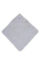 İRYA-Tiny Koala Organik Pamuk Nakışlı Bebek Kundak Gri 75X75-Kundak-2-Milagron.com