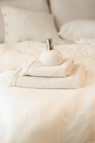 Irya-Travertine %100 Pamuk Banyo Havlusu 70x140 Açık Bej-Havlu-5-Milagron.com