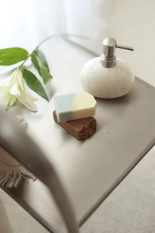 Travertine 3 Parça Banyo Seti Açık Bej