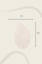 İRYA-Tropic Tekli Banyo Paspası %100 Pamuk 70X110 Cm Ekru-Paspas-3-Milagron.com