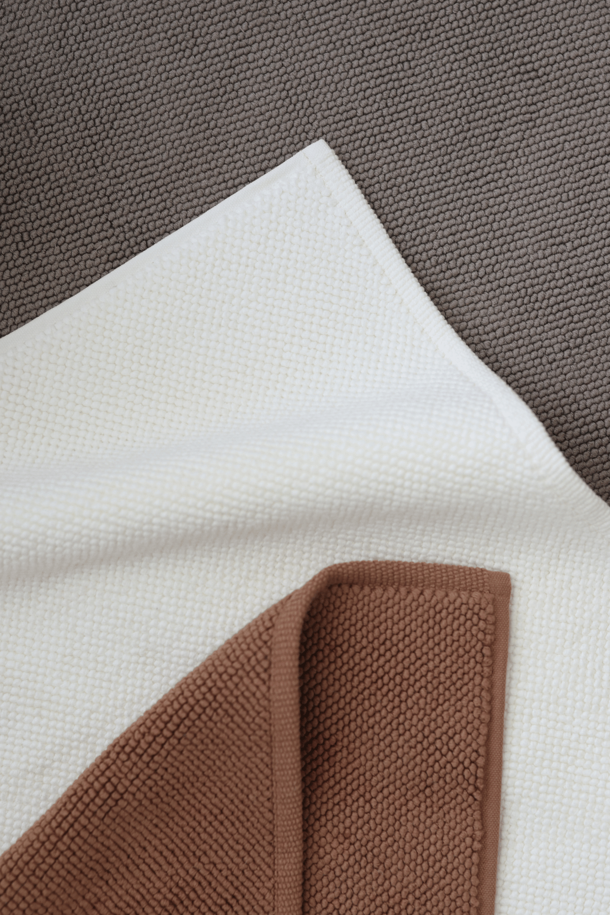 Irya-Velluna Tekli Havlu Banyo Paspası 50x80 Gri-Banyo Paspası-8-Milagron.com