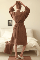 Irya-Velluna Tekli Havlu Banyo Paspası 50x80 Mocha-Banyo Paspası-10-Milagron.com