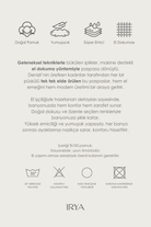 Irya-Venüs 2’li Takım Banyo Paspası %100 Pamuk 40x60 + 60x90-Banyo Paspası-3-Milagron.com