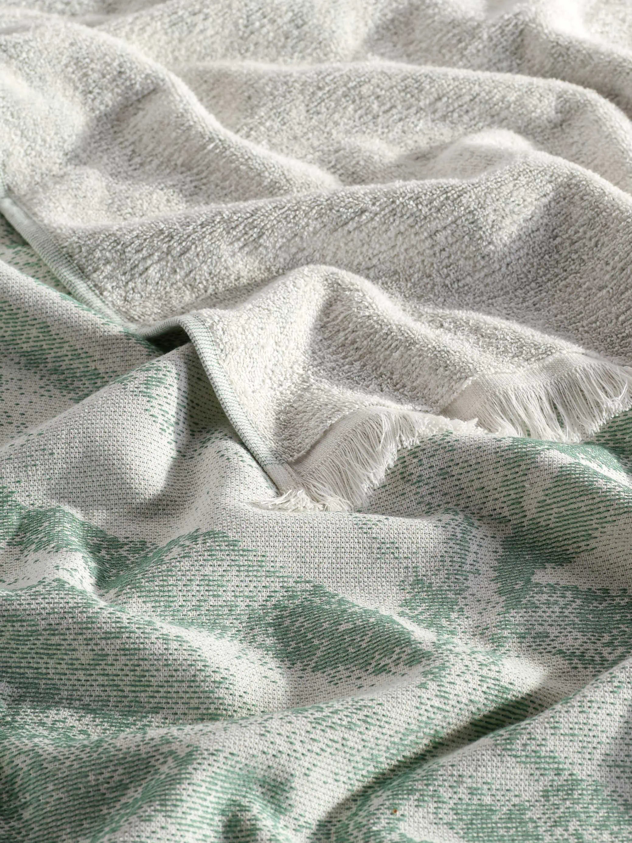 Verde %100 Pamuk Plaj Havlusu 80X170 Cm Serene Sky
