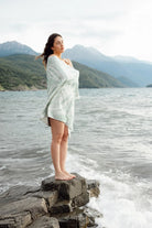 Verde %100 Pamuk Plaj Havlusu 80X170 Cm Serene Sky