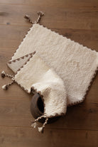 İRYA-Vina Tekli Banyo Paspası Bambu 60X100 Cm Açık Bej-Paspas-3-Milagron.com