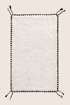 İRYA-Vina Tekli Banyo Paspası Bambu 60X100 Cm Ekru-Paspas-4-Milagron.com