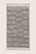 İRYA-Wall Tekli Banyo Paspası %100 Pamuk 70X150 Cm Gri-Paspas-4-Milagron.com