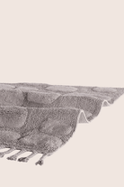 İRYA-Wall Tekli Banyo Paspası %100 Pamuk 70X150 Cm Gri-Paspas-5-Milagron.com