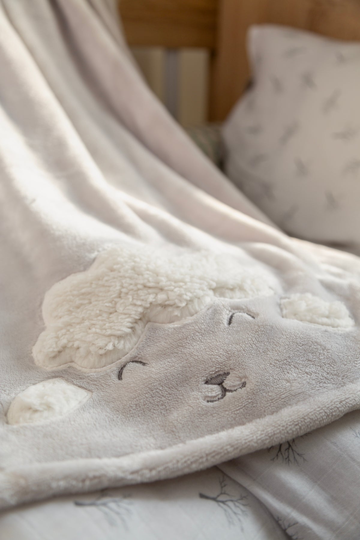 İRYA-Wooly Battaniye 75X120-Bebek Battaniye-2-Milagron.com