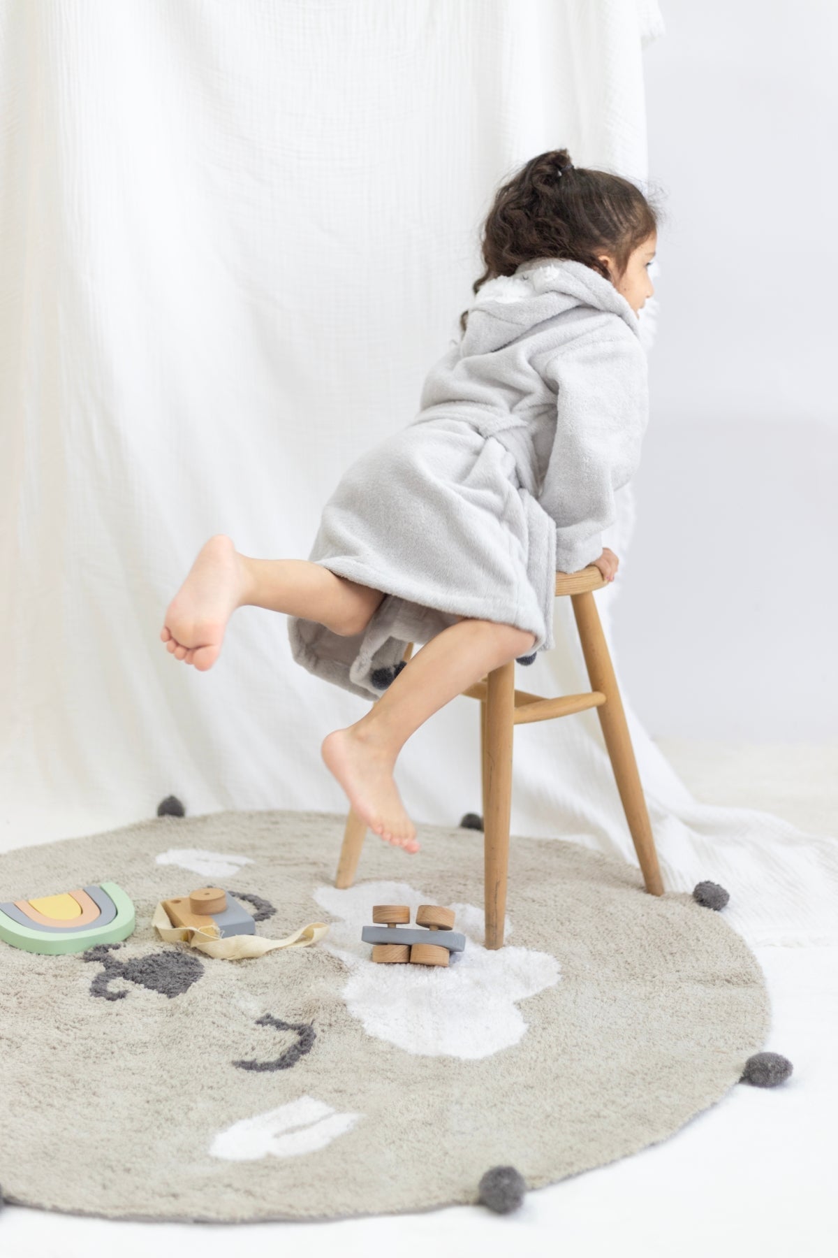 Irya-Wooly çocuk Bornoz-Çocuk Bornozu-1-Milagron.com