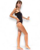 Iamlovein-Black Cross Bodysuit-Bodysuit-3-Milagron.com