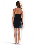 Iamlovein-Black Mini Dress-Elbise-3-Milagron.com
