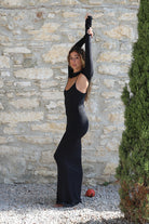 Iamlovein-Black Mistystar Dress-Elbise-7-Milagron.com