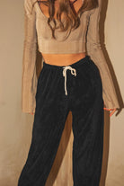 Iamlovein-Black' Sweatpants-Eşofman-1-Milagron.com