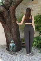 Iamlovein-Coffee Bean' Vijaya Shalwar-Pantolon-2-Milagron.com