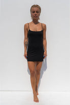 Iamlovein-Eternal Black Mini Dress-Elbise-1-Milagron.com