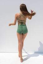 Iamlovein-Fresh Mint Spider Bra-Top-4-Milagron.com