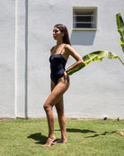 Iamlovein-Indigo' Cross Bodysuit-Bodysuit-2-Milagron.com