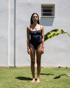 Iamlovein-Indigo' Cross Bodysuit-Bodysuit-5-Milagron.com