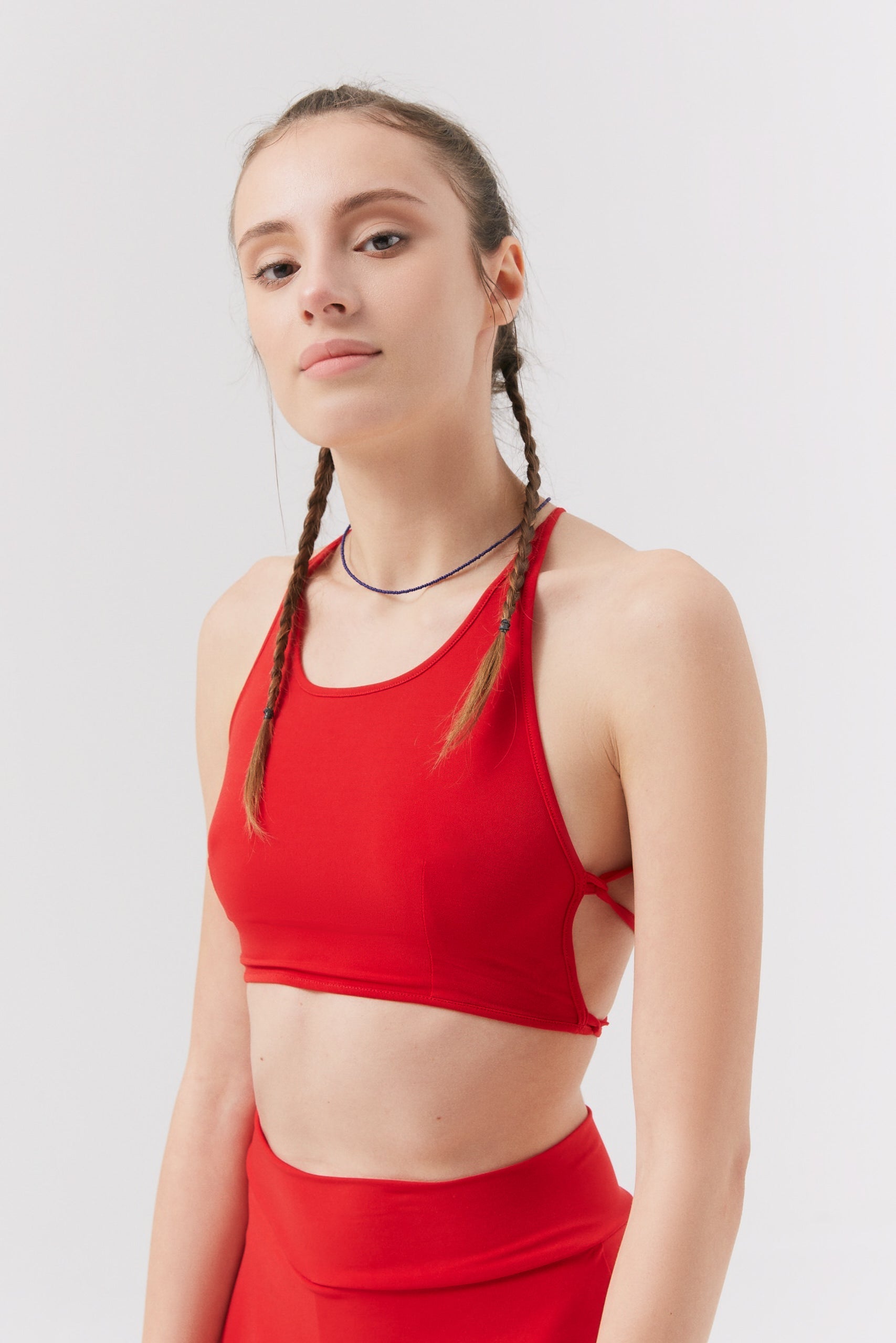 Kırmızı Snake Bra