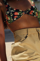 Iamlovein-SORUNLU - Hawaii Black Mum Bikini Top-Bikini & Mayo-2-Milagron.com