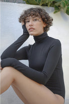 Svana Uzun Kollu Bodysuit