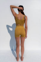 Iamlovein-Turmeric' Dune Shorts-Şort-2-Milagron.com