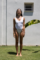 Iamlovein-White Sava Bodysuit-Bodysuit-2-Milagron.com