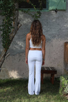 Iamlovein-White' Tulip Pant-Pantolon-3-Milagron.com