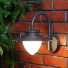 Calais Apli̇k Kahve Ø24X29,7Xh36,2 Cm Led 8W Ip54 3000K 165°