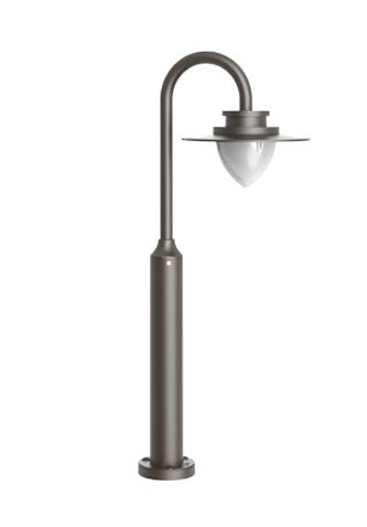 Calais Bolard Kahve Ø24X33,5Xh80 Cm Led 8W Ip54 3000K 170°