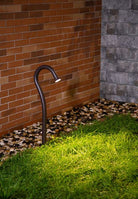 Cane Bolard Kentsel Gri̇ Ø26X80 Cm Led 6W Ip65 3000K 70º