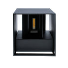 Kube Apli̇k Soğuk Gri̇ Ø10X10 Cm Led 6W Ip65 3000K