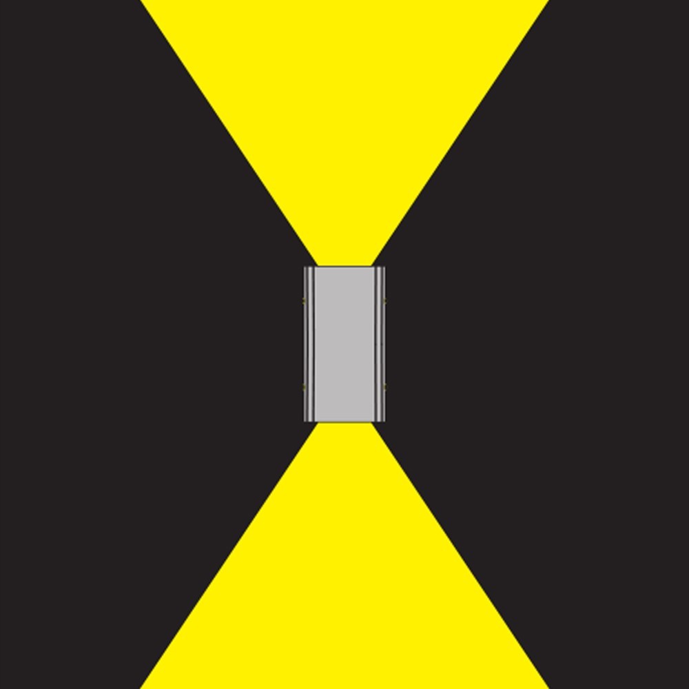 Slide Apli̇k Antrasi̇t Gri̇ Ø10,5X9,2Xh20 Cm Led 12W Ip65 3000K 70º