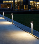 Slide Bolard Antrasi̇t Gri̇ Ø10X12X75 Cm Led 9W Ip65 3000K 80º