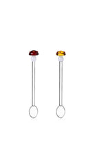 Ichendorf Milano-Alice No:1 Mantar Figürlü Cam Kaşık 2'li Set-Kaşık-1-Milagron.com