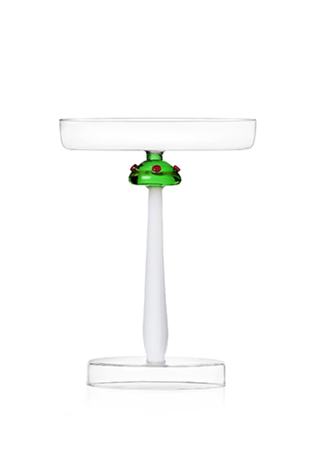 Ichendorf Milano-Alice Yeşil Mantar Figürlü Cam Kek Standı-Kek Standı-1-Milagron.com