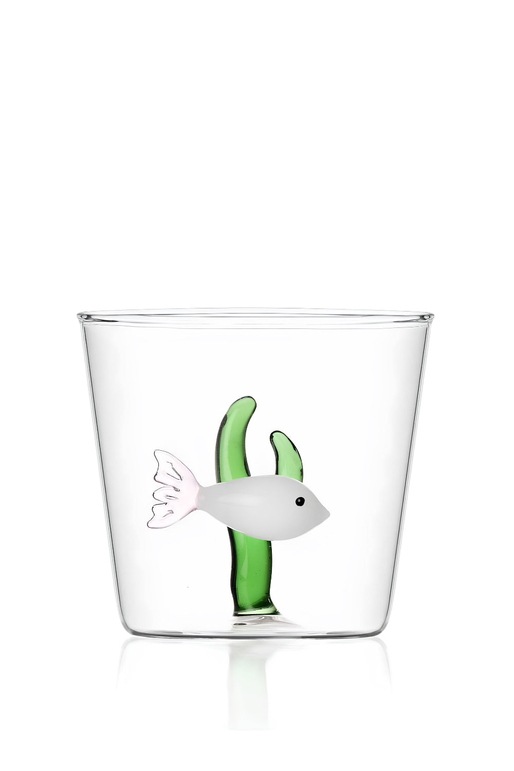 Ichendorf Milano-Balık Figürlü Cam Su Bardağı No:4-Bardak-1-Milagron.com