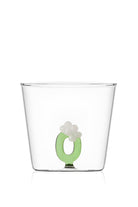 Ichendorf Milano-Bloom Alphabet O Harf Figürlü Cam Su Bardağı-Bardak-1-Milagron.com