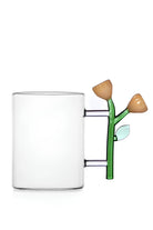 Ichendorf Milano-Çiçek Figürlü Cam Kupa No:3-Kupa Bardak-1-Milagron.com