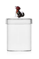 Ichendorf Milano-Dogs English Foxhound Figürlü Cam Saklama Kabı-Saklama Kabı-1-Milagron.com