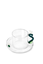 Ichendorf Milano-Kelebek Figürlü Borosilikat Cam Çay Fincanı-Çay Fincanı-1-Milagron.com