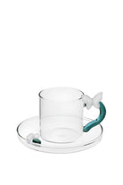 Ichendorf Milano-Kelebek Figürlü Cam Kahve Bardağı-Kahve Fincanı-1-Milagron.com