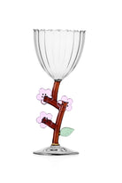 Ichendorf Milano-No:7 Çiçek Sapı Gövdeli Cam Bardak-Kadeh-1-Milagron.com