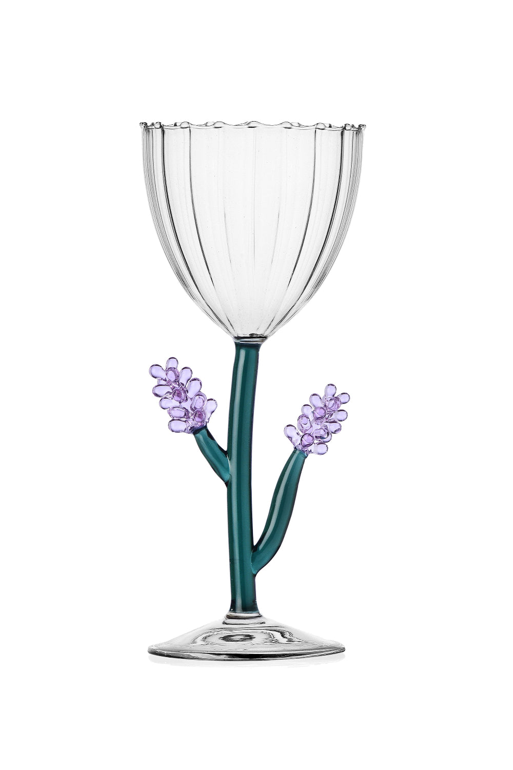 Ichendorf Milano-No:8 Çiçek Sapı Gövdeli Cam Bardak-Kadeh-1-Milagron.com