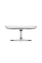 Ichendorf Milano-Pleats Koleksiyonu Cam Ayaklı Servis Tabağı-Sunum Aksesuarları-1-Milagron.com