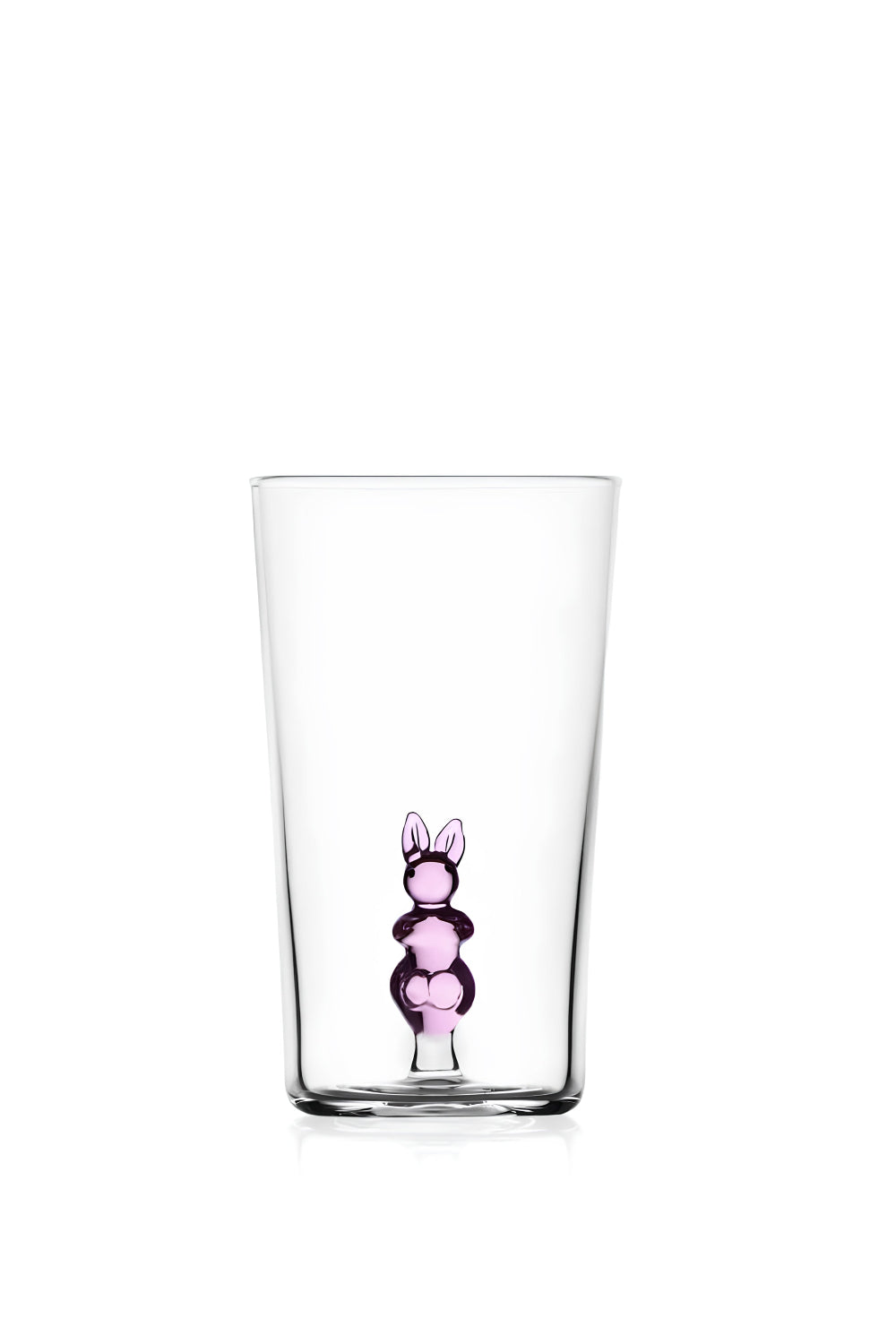 Ichendorf Milano-Tavşan Figürlü Cam Meşrubat Bardağı-Bardak-1-Milagron.com