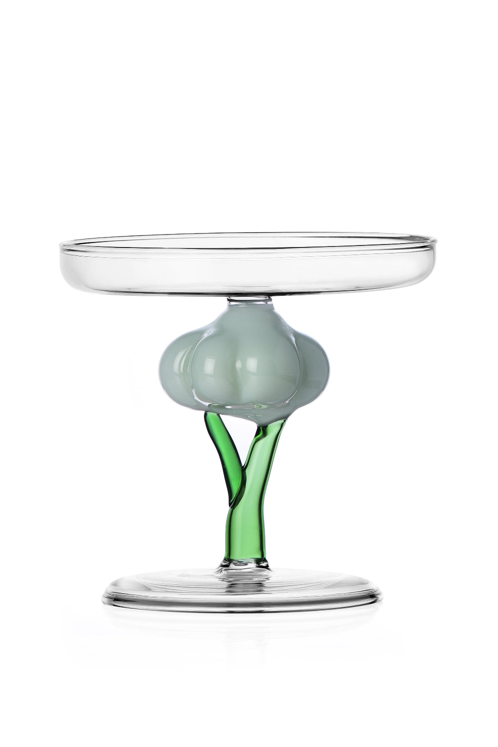 Ichendorf Milano-Vegetables Koleksiyonu Brokoli Gövdeli Ayaklı Servis Tabağı-Sunum Aksesuarları-1-Milagron.com