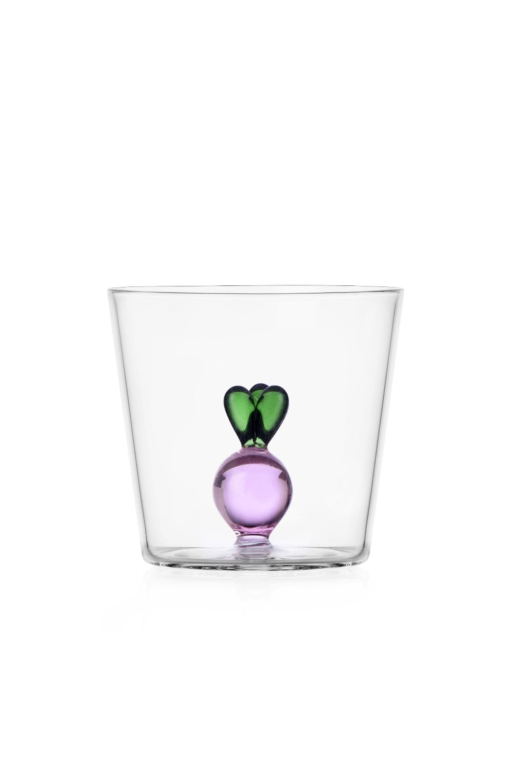 Ichendorf Milano-Vegetables Koleksiyonu Turp Figürlü Cam Su Bardağı-Bardak-1-Milagron.com